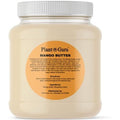 Plant Guru Raw Mango Butter 3 lbs. Bulk Jar - 100% Pure Natural Unrefined - Great for Skin, and Hair Growth. DIY Soap Making, Body Butters, Lotions and Creams.