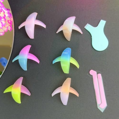 Lash Lift Shields LM Curl Eyelash Lifting Shield Natural Curl Lami Lamination Roller Soft Silicone Perm Rod Gel Lash Perming Pad Set For Lash Lift and Tint Lash Glue Free On Eyelid
