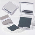 Oil Blotting Paper with Powder - 300 Sheets with Mirror, Puff & Refills, Absorbs Excess Face Oil, Controls Shine, Gentle for Makeup Use