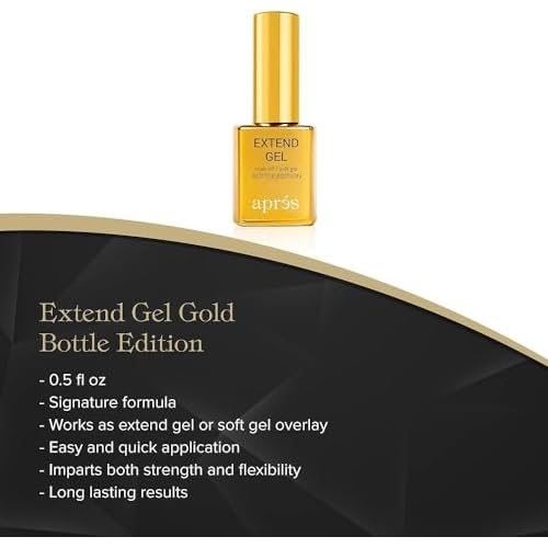 APR?S Apres Extend Gel in Bottle Edition - 15ml (Pack of 2)