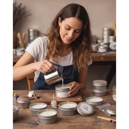Aluminum Tin Jar, 30 Pack 4oz Metal Round Tins Salve Containers Lip Balm Tin, Aluminum Round Cans With Lid For Crafts, Food Storage, Diy (Silver)