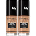 COVERGIRL TruBlend Matte Made Liquid Foundation, Soft Honey, 1 Fl Oz (Pack of 2)