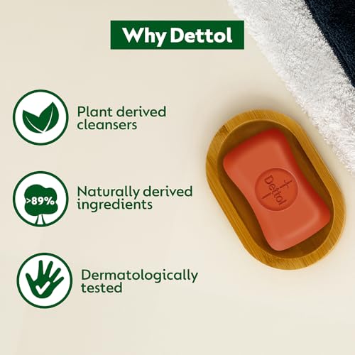 Dettol Original Bar Soap 100g Each | Pack of 6