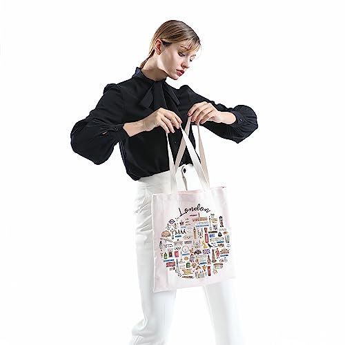 London Tote Bag - Travel Gift for Moving to London