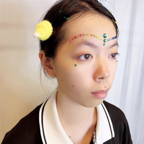 rainbow face gems festival halloween face jewels crystals bindi body jewels temporary tattoo face jewel stickers for festival pride makeup