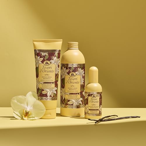 Tesori d'Oriente:"Vaniglia E Zenzero" Madagascar Vanilla and Ginger Shower Cream - 250 Ml (8.45us Fl Oz) [ Italian Import ]