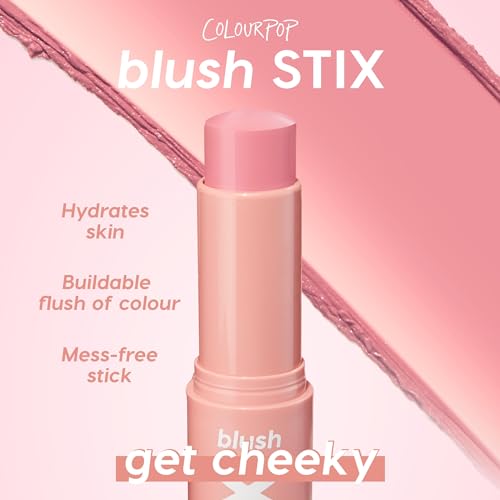 ColourPop Bronzer & Blush Duo - Cream Bronzer Stick (Laguna Beach, 0.28 oz) + Blush Stix (25/8, 0.28 oz), Buildable, Blendable, Natural Finish for Cheeks & Contour
