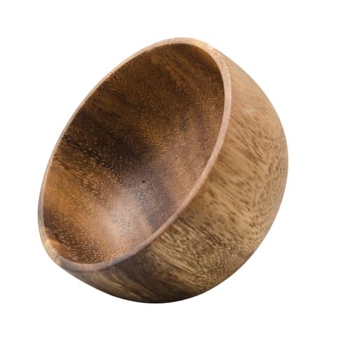 Wooden Shaving Bowl, Shaving Soap & Cream Bowl for Men Classic Style Easy to Lather Fits Wet Shaving (3#)