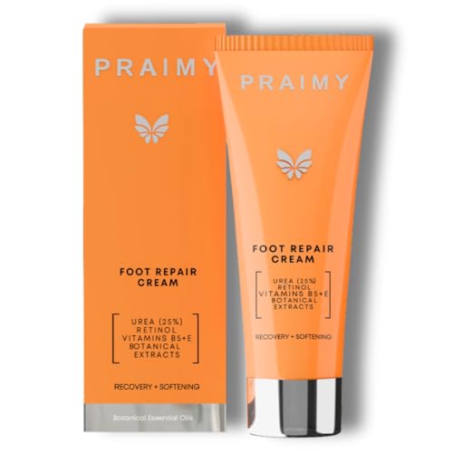 Foot and Elbow Cream ? Urea Formula for Dry, Cracked Heels ? Renewal & Softening Cream with Retinol, Vitamin B5 & E ? Non-Greasy Formula for Dry Feet, Calluses & Rough Skin, 3.3 fl oz