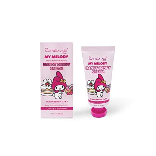 The Cr?me Shop Korean Cute Scented Pocket Portable Soothing Advanced Must-Have on-the-go x Sanrio Hello Kitty Handy Dandy Cream (Strawberry Cake)