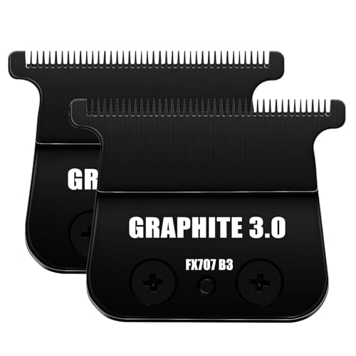 FX707Z DLC 2.0 Replacement Blades Compatible with BaByliss PRO Barberology Trimmer Blade,Zero-Gapped Replacement Trimmer Blade Compatible with BaBylissPRO FX787 & FX726 Trimmer
