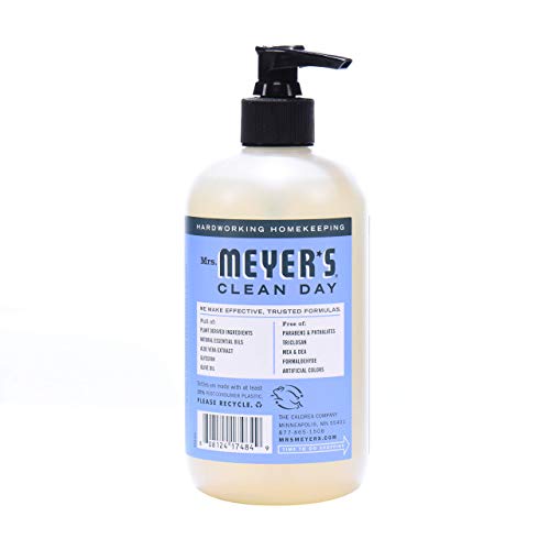 Mrs. MEYER'S CLEAN DAY Bluebell Hand Soap 12.5 Fl Oz (Pack of 2)