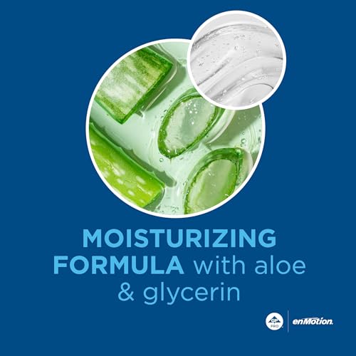 enmotion Gen2 Moisturizing Foam Soap Dispenser Refills by GP PRO (Georgia-Pacific), Tranquil Aloe, 2 Bottles Per Case, 42715
