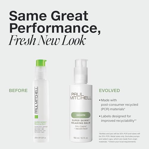 Paul Mitchell Super Skinny Relaxing Balm, Frizz Control For Wavy, Curly or Textured Hair