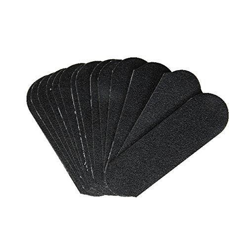 Cuccio Naturale 50-Count Black 80-Grit Pedicure File Refills ? Coarse, Water-Resistant, Disposable Abrasive Sheets for Professional Foot Care ? Fits Cuccio Stainless Steel Pedicure File
