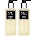 NEST New York Liquid Soap, Driftwood & Chamomile - 10 fl oz - Cleanses & Nourishes Skin - Approx. 300 Pumps Per Bottle - Gluten Free & Cruelty Free (Pack of 2)