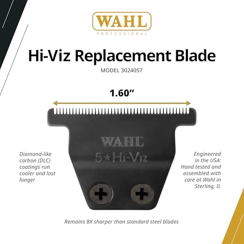 Wahl Professional HiViz Replacement Blade, High-Precision Stainless Steel, Easy to Install, Fits HiViz Clippers