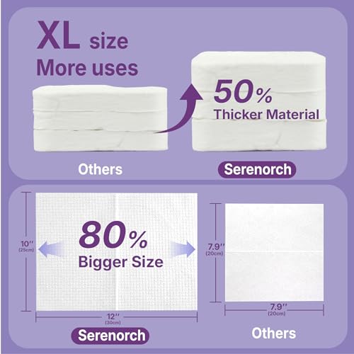 Large Compressed Towel Tablets 30 Count, XL 10x12 Disposable Face Towel for Travel and Camping, Portable Coin Tissues, Individually Wrapped Magic Wipes for Hiking Gym and Sensitive Skin