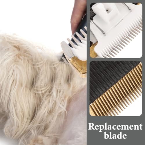 Replacement Shaver Knife Head Detachable Clipper Attachment for Hair & Beard Trimmer 1.73X1.65X0.59In Compact Design for Pet Grooming and Personal Care