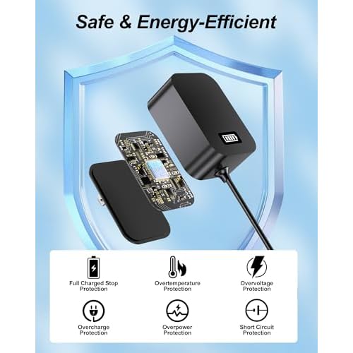 15V Charger Cord Compatible with Philips Norelco HQ8505 - Series 3000 5000 6000 7000 9000, Multigroom MG5750 MG7750 MG7770 - Auto Power Off & Charging Display 6Ft Charging Cable Power Cord (15V DC)?