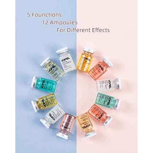 BB Glow Starter Kit BB Glow Serum for Microneedling Serum Ampoule Skin Treatment Kit 0.27oz 12 Vials