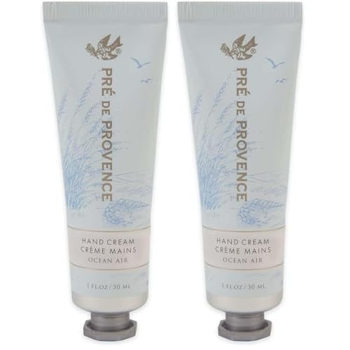 Pre de Provence Collection Shea Butter Enriched Rich & Nourishing Hand Cream, 30 ML, Ocean Air (Pack of 2)