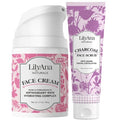 Ebanel Bundle of Gentle Exfoliating Face Scrub Peeling Gel 4.12 Oz, and 15 Pack Collagen Face Mask