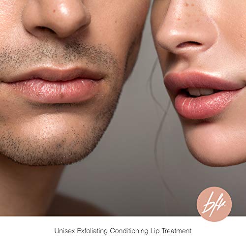Beauty For Real Lip Revival, Orange Spice - Exfoliating & Hydrating Sugar Lip Scrub - For Dry, Chapped or Lipstick-Stained Lips - With Essential Oils - Organic, Vegan - 0.15 oz