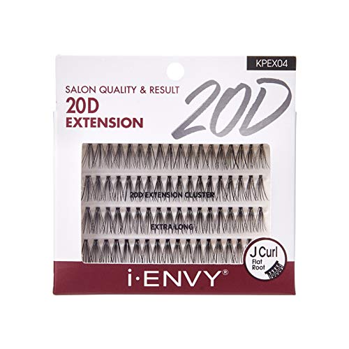 i?ENVY 20D Extension Cluster Individual Lashes (Extra Long, 3 Pack)