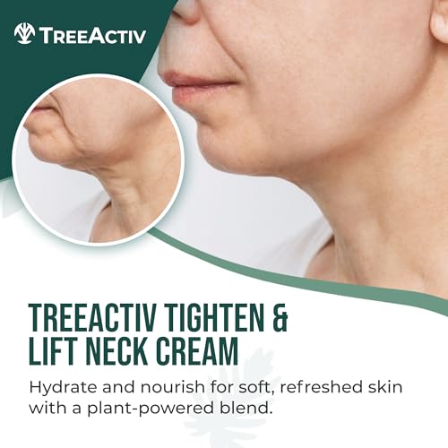Neck Firming Cream with Hyaluronic Acid, Collagen and Cupuacu Butter Firming Lifting Neck Cream for Wrinkles and Crepe Skin Neck Wrinkle Cream and Moisturizer for Smoother-Looking Skin (4oz)