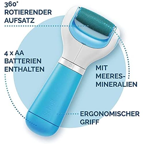 Scholl Velvet Smooth Express Pedi Electronic Foot File Kit