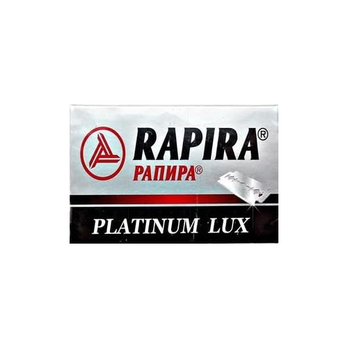 5 Rapira Platinum Lux razor blades