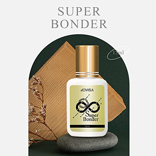 JOVISA SuperBonder Lash Accelerator for Eyelash Extension Adhesive, Lash Bonder to Maximise Lash Retention, Lash Bonder for Eyelash Extension15ML