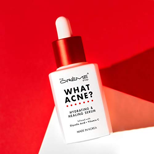 The Cr?me Shop Korean Skin Care | What Acne? - Hydrating & Healing Vitamin C Serum for Acne Treatment, Dull Skin, irritation, Restoring, Calming, Pore Tightening