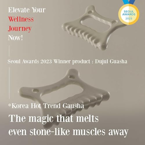 Ceramic Gua Sha, Face&Body Guasha, Korean Gausha, Face Lift, Muscle Relief Massage Board, Skin Care Gift for Men Women