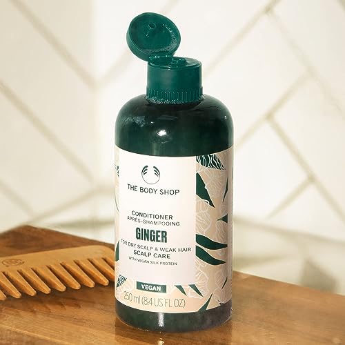 The Body Shop Ginger Scalp Care Conditioner ? For Dry Scalp & Weak Hair ? With Vegan Silk Protein ? 250ml