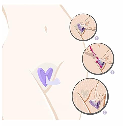 Bikini Template Pubic Hair Trimmer Pubic Hair Razor Set Bikini Trimmer Shaver Private Shape Intimate Area Shaving Knife