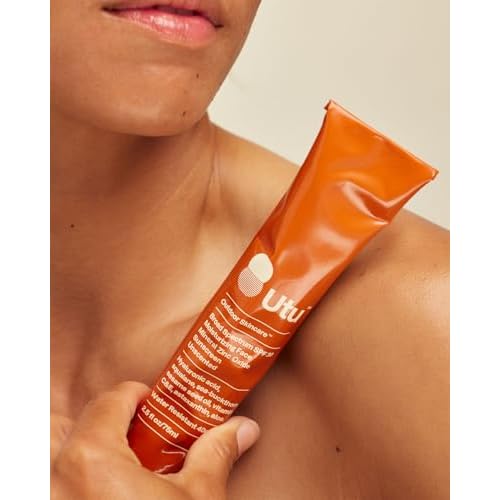 UTU - SPF30 Daily Moisturizing Face Sunscreen | Hyaluronic Acid, Squalane, Vitamin C+E | Clean, Reef Safe, Cruelty Free, Broad Spectrum, Mineral Zinc Oxide (75 mL | 2.5 fl oz)