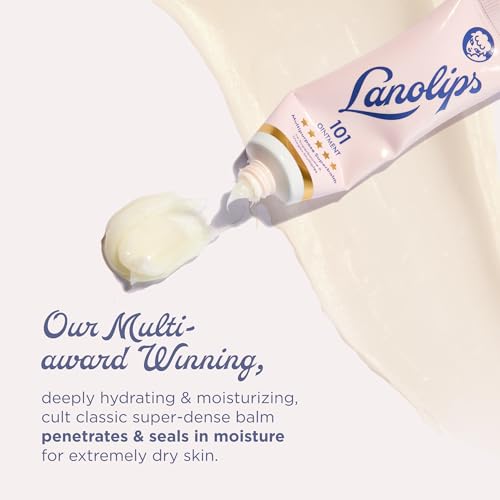 Lanolips Hydration All Over Bundle - 3-Piece Lanolin Balm Set for Dry, Cracked Lips and Skin - Includes 101 Ointment, Golden Dry Skin Salve & Everywhere Multi Cream for Daily Hydration - 3-Piece Set