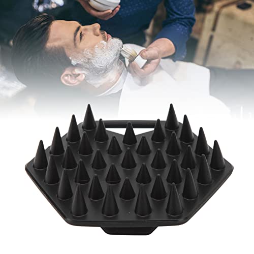 Dioche Facial Exfoliating Brush - Deep Cleansing Silicone Beard Brush with Suction Cup - Promote Hair Growth & Enhance Circulation - Soft Silicone Design for Home and Salon Use