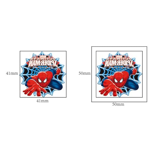 20 Sheets Spiderman Temporary Tattoos for Kids, Superhero Birthday Party Favors, Cute Cartoon Decoration Sticker Gifts for Girl Boys Home Activity Class Prizes Carnival Christmas Rewards