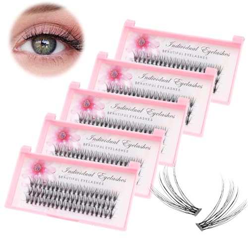 Bodermincer 20D 0.07mm Thickness 8-22mm To Choose Grafting False Eyelashes False Eyelashes Individual Natural Long Mink Fake Eyelashes Extension Handmade Bulk Wholesale (5 packs-16mm)