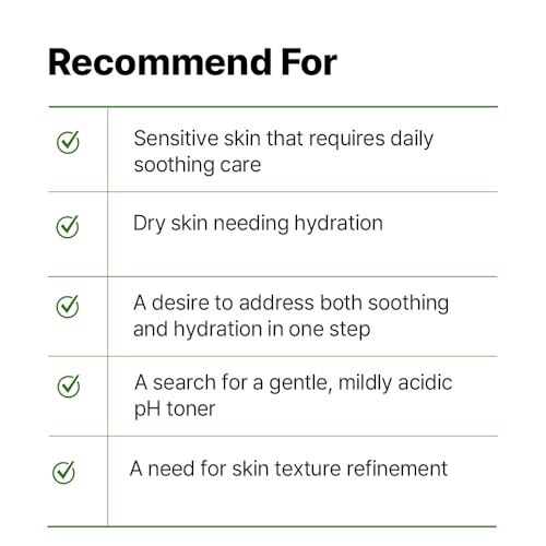 AVCA CICA Rebalancing Essence Facial Toner - Korean Toner with Centella Asiatica for Hydrating & Soothing, ph5.5 Trouble Care, Korean Skin Care (1L/33.8fl.oz.)