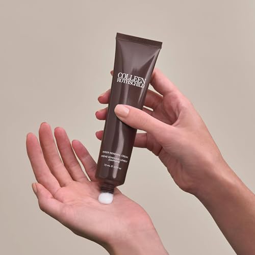COLLEEN ROTHSCHILD Sheer Renewal Cream | Oil-free Formula | 24 Hour Weightless Hydration | Minimizes Appearance of Wrinkles | Promotes New Cell Turnover | Powder Finish (2.5 fl oz)