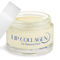 Lip Sleeping Mask (20g), Collagen Lip Mask Overnight, Lip Plumper with Hyaluronic Acid, Peptide Complex Lip Balm for Lip Wrinkle Repair and Plumping, Natural Hydration for Smooth Lips