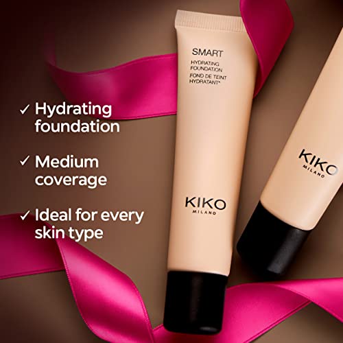 KIKO Milano Smart Hydrating Foundation 07 - Wb 05 | Moisturising And Evening Liquid Foundation