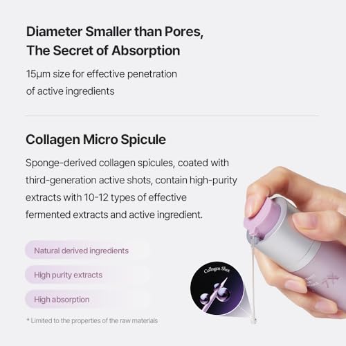 AROCELL Super Shot Coltra Ampoule 3X 30ml/1.01 Fl Oz ? Korean Collagen Ampoule for Hydrating, Moisturizing, Elasticity Boosting, Pore Care, Wrinkle Care, Lightweight Non Sticky Fast Absorbing Serum
