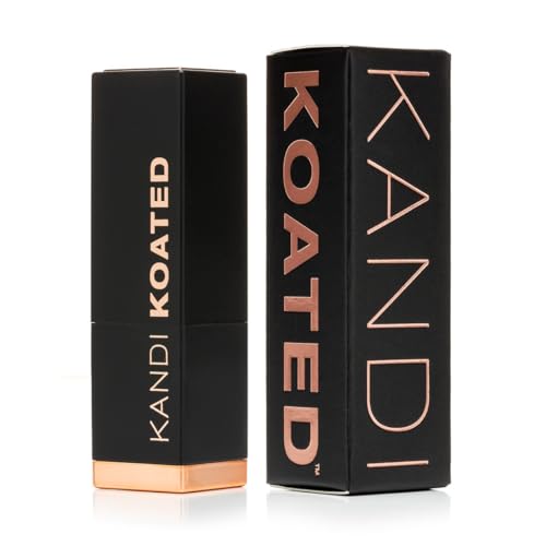 Kandi Koated Satin Lip Color [Night Angel] Soft & Creamy Lipstick by Kandi Burruss | Rich Colors, Paraben-Free, Cruelty-Free Creme Lipstick | Beauty & Makeup