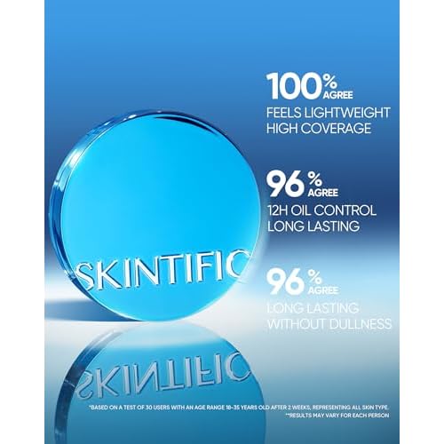 Velvet Matte Cushion Foundation Blue #02 Ivory| Full Coverage,12H Oil Control,Ideal for Oily & Combination Skin,Waterproof,Long-Lasting, Lightweight, Hydrating,Transfer-Proof