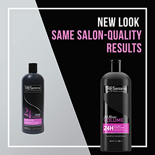 TRESemm? Pro Solutions Thickening Shampoo Shampoo for Fine Hair 24 Hour Volume Hair Care With Volume Control Complex and Silk Proteins 28 oz